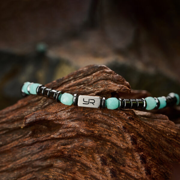 Natural Amazonite Bracelet - Image 3