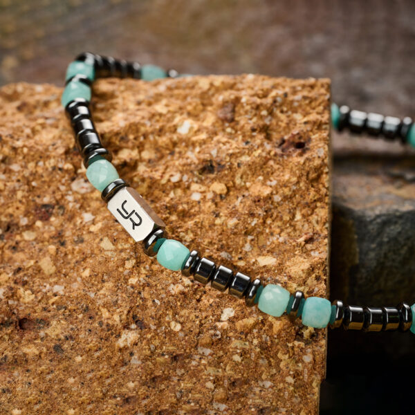 Natural Amazonite Bracelet - Image 4